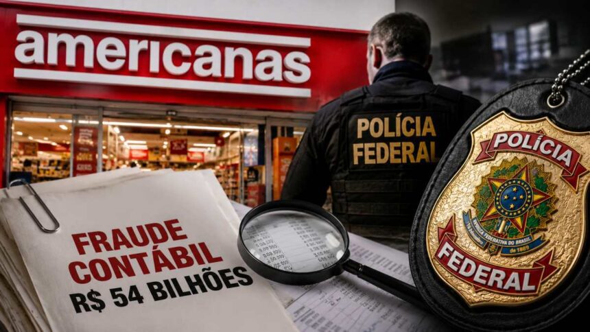 Operação da PF apura fraude de R$ 54 bi na Americanas