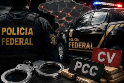 PCC e Comando Vermelho representam 88% das prisões, aponta PF