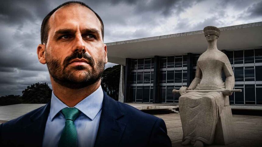 STF condena Eduardo Bolsonaro por coação no curso do processo