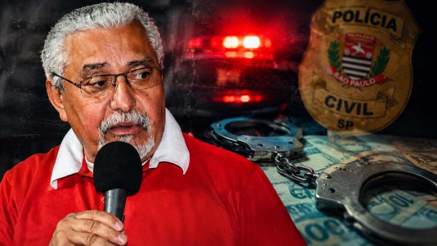 Vereador do PT é preso em operação contra lavagem de dinheiro do PCC