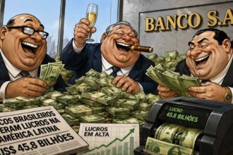 Bancos brasileiros lucram US$ 45,8 bilhões em 2025, maior da América Latina