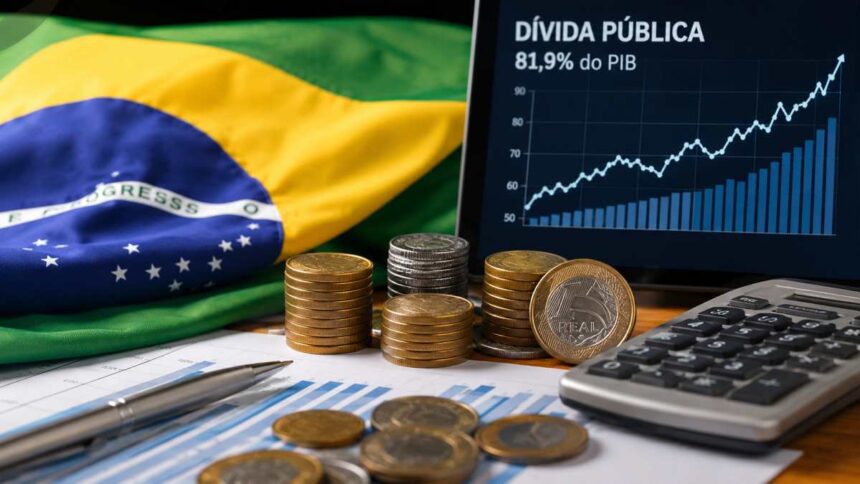 Dívida bruta alcança 81,9% do PIB em junho e atinge maior nível desde a pandemia