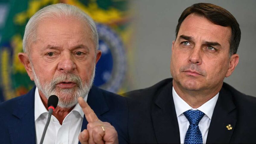 Empate entre Flávio e Lula no 2º turno, aponta pesquisa do Real Time Big Data