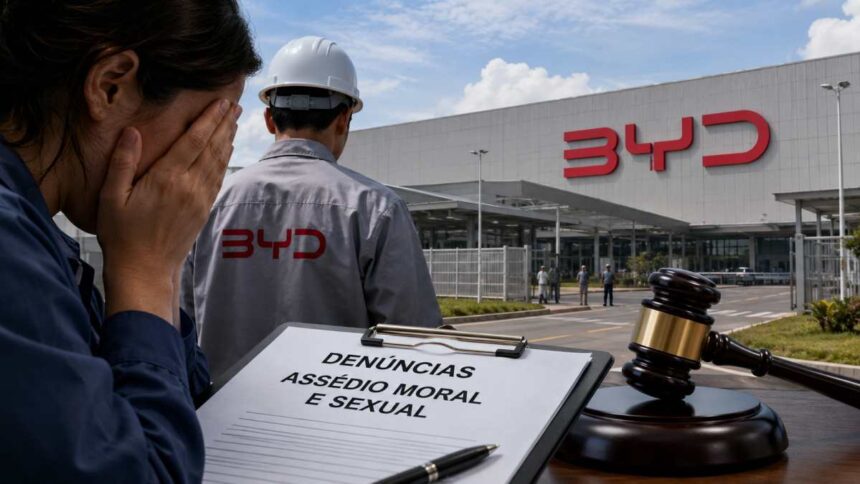 MPT investiga denúncias de assédio sexual na fábrica da BYD na Bahia