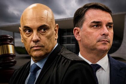 Moraes suspende visitas de Flávio a Jair Bolsonaro por 90 dias