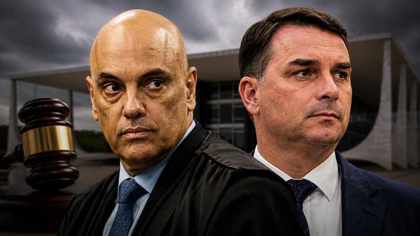 Moraes suspende visitas de Flávio a Jair Bolsonaro por 90 dias
