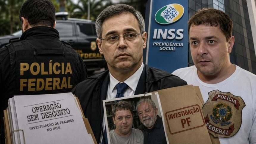 PF aciona AGU contra ações de Mendonça que investigam Lulinha