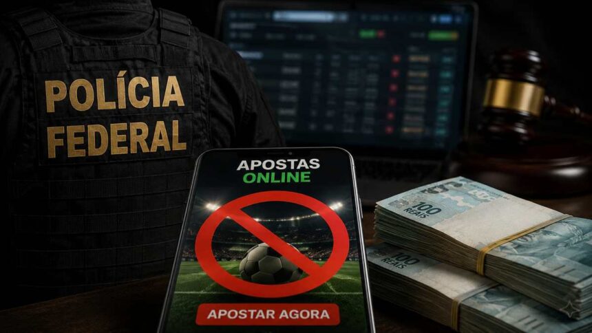PF faz operação contra bets ilegais com bloqueio de R$ 951 milhões