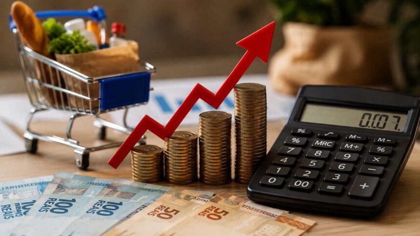 IPCA - inflação de julho sobe 0,07%, acima do esperado, dia IBGE