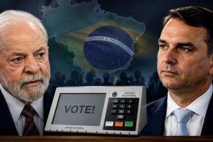 Pesquisa PoderData/Aya: Lula tem 45% contra 44% de Flávio no 2º turno