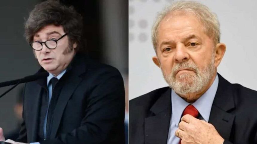 Presidente argentino, Javier Milei, volta a chamar Lula de “ladrão” e “corrupto”