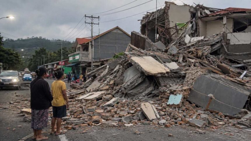 Terremoto de magnitude 7,7 atinge a costa da Indonésia