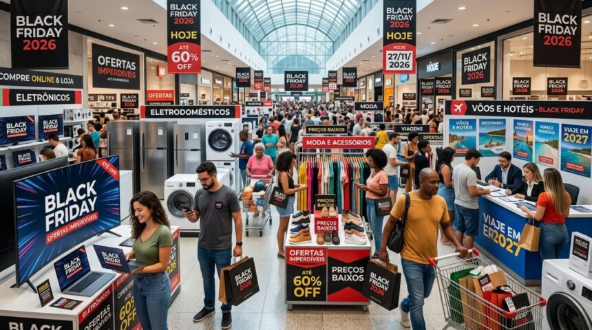 62% dos consumidores planejam comprar na Black Friday 2026