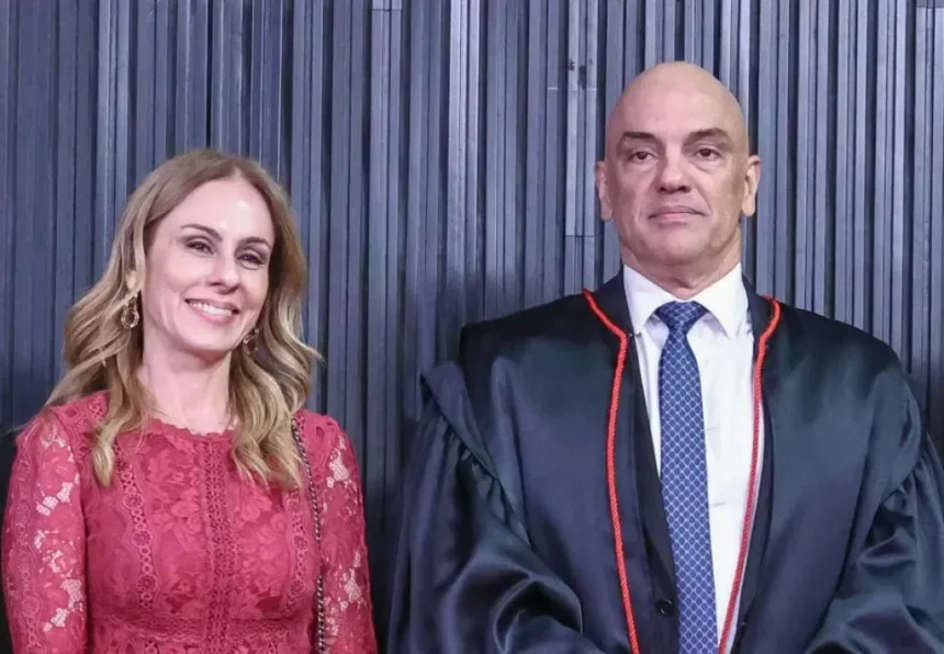 Moraes editou contrato de R$ 130 milhões entre sua esposa e Vorcaro