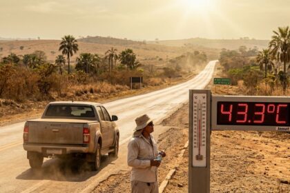 Nova Xavantina registra 43,3°C e estabelece novo recorde de calor no Brasil em 2026