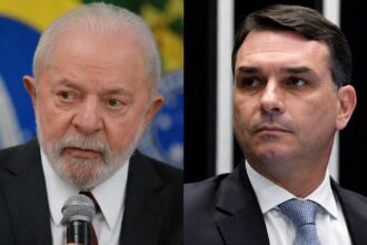 Pesquisa Quaest mostra empate técnico entre Flávio e Lula em 2º turno
